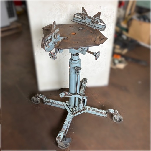 取引中：ハイミッションジャッキ／BANZAI／HMJ-450TW／トランスミッションジャッキ／バンザイ／自動車整備士／機械工具／着脱／