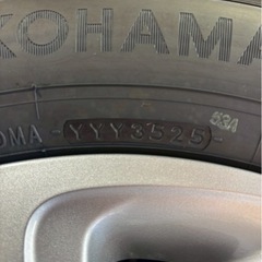 ヤリスクロス　現行新車外し　2025純正アルミホイール➕タイヤ付き　4本の画像