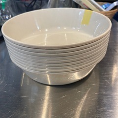 【引き取り限定】中古品　メラミン　ボウル　9枚セットの画像