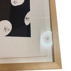 【真作】額装済 SATO ASAMI サトウアサミ ジクレー 版画 black大の画像