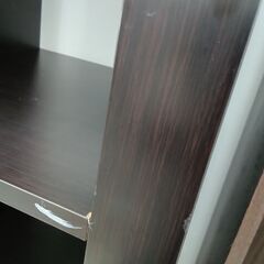 ★リユースのサカイ日立店★HJ8329  飾り棚 ダークブラウン H149.5×D39×W149.5 クリーニング済み の画像