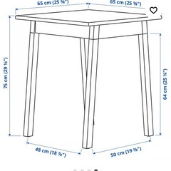 テーブル・チェアセットの画像