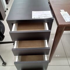 ★リユースのサカイ日立店★HJ8330 IKEA キャスター付き収納 ブラック H75×D50×W35 クリーニング済み の画像