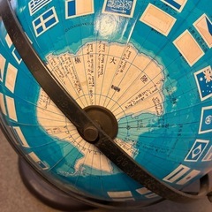 古い地球儀の画像