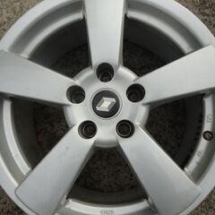中古アルミホイール　社外　FA-431　16×7J　108　5H　+35　4本セット1台分　ルノーカングー用！の画像