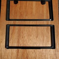 ☆★　ナンバーフレーム　カーボン柄　無限仕様　軽自動車　★☆の画像