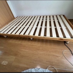 Google口コミで50%OFF‼️配達可【セミダブルベッド】クリーニング済み【管理番号1118】野の画像