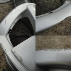 中古アルミホイール　社外　FA-431　16×7J　108　5H　+35　4本セット1台分　ルノーカングー用！の画像