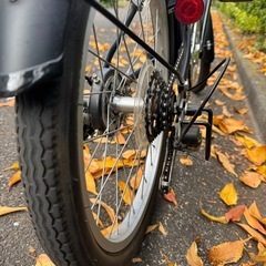 折りたたみ自転車　20インチ　ギア6段の画像