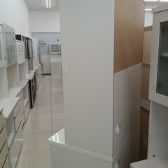 ★リユースのサカイ日立店★HJ8333 NITORI レンジボード ホワイト H200×D50×W90 クリーニング済み の画像