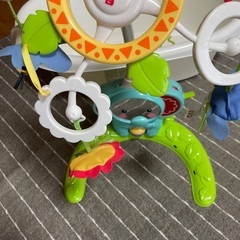 メリーとベビーバス　お風呂の画像