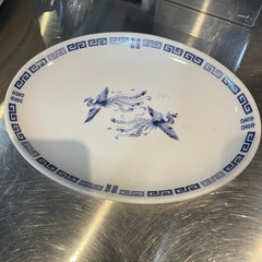 【引き取り限定】中古品　中華皿　9枚セットの画像