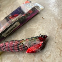 エギ3点セット（ダートマックスTR40g・ハヤブサTIP RUN 30g ほか）の画像