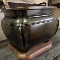 アンティーク　火鉢の画像