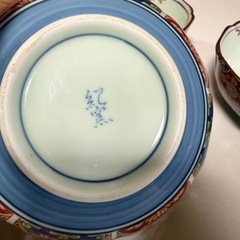 【有田焼】紀窯 鉢 4客セット 和食器 昭和 レトロの画像