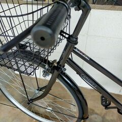 新品！27インチ自転車　黒の画像