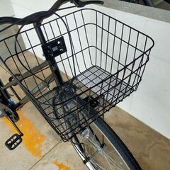 新品！27インチ自転車　黒の画像