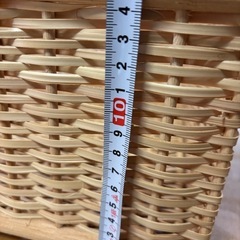 無印良品重なる収納かごカゴの画像