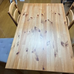 IKEAダイニングテーブルセット
の画像