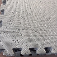 お話中　ジョイントマット 大判 60cm  サイドパーツ付き  マット   クッションマット カーペット パズルマット 防音 防水 キッズラグ 敷物 の画像