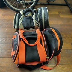 無料　ボウリングボール　2個セット　バッグつきの画像