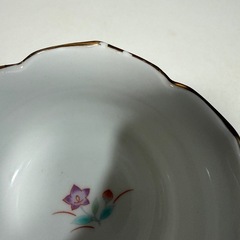 【有田焼】西山窯 小鉢 小皿 各5客セット 花柄 金彩の画像