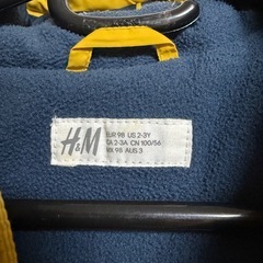 H&M ダウン 子供 キッズ 冬物の画像