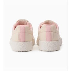 【新品未使用】① メイト 軽い メリノ ウール ストライプ ロゴ レースアップ ローカットスニーカーの画像