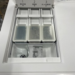 美品！2022年製！Panasonic ドラム式洗濯機 本体 ホワイトの画像