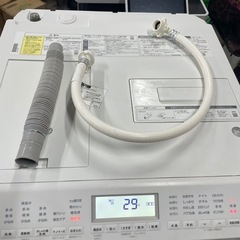 美品！2022年製！Panasonic ドラム式洗濯機 本体 ホワイトの画像