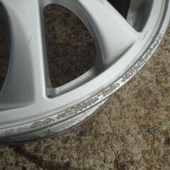 中古アルミホイール　ダイハツ　タント純正　15×4.5J　100　4H　+45　1台分4本セットの画像