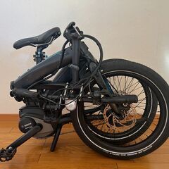 TERN 《VektronS10》総走行距離90キロ《折りたたみ電動アシスト自転車 モトベロ》《室内保管》《マッドブラック》ターン　ベクトロンの画像