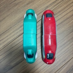 水陸両用トレイン　はやぶさとこまちのセット　お風呂おもちゃの画像