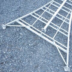 ALINCO 三脚脚立 アルミ脚立 KWA-300F アルインコ 最大使用質量100kg 最大使用高さ2m02cm 発送不可 直接取引限定 併売の画像