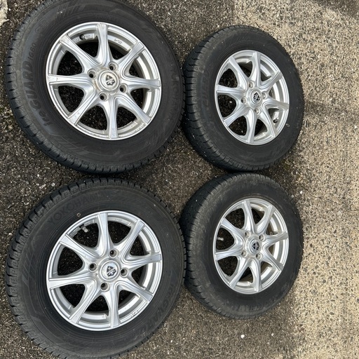 13㌅冬用タイヤ4本セット軽自動車用