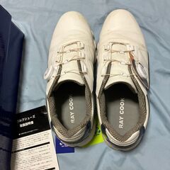 ソフトスパイク付きシューズ(スパイクレス) レイクックゴルフシューズ　27センチ　軽量片方254グラムの画像