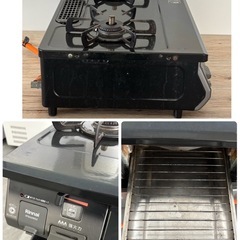 リンナイ LP ガスコンロ 2019年製 RT64JHS2 プロパンガス RT64JH6S2-GL RINNAI ガステーブル　札幌市白石区の画像