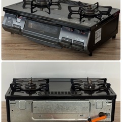 リンナイ LP ガスコンロ 2019年製 RT64JHS2 プロパンガス RT64JH6S2-GL RINNAI ガステーブル　札幌市白石区の画像