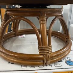 リサイクルショップどりーむ荒田店　No5363　回転イスの画像