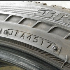 245/50R19 ブリヂストン BLIZZAK RFT スタッドレスタイヤ 4本SET 2017年製 ランフラットタイヤ 冬タイヤの画像