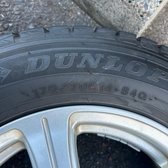 冬の呂タイヤの画像