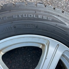 冬の呂タイヤの画像