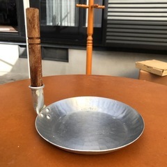 島本製作所　親子丼用鍋　アルミ打ち出しの画像