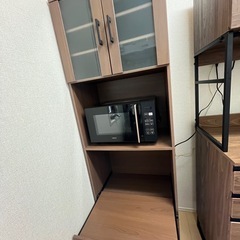 食器棚2点セットの画像