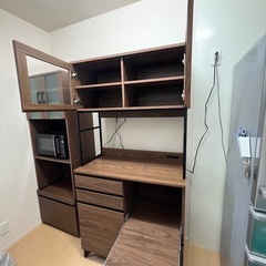 食器棚2点セットの画像