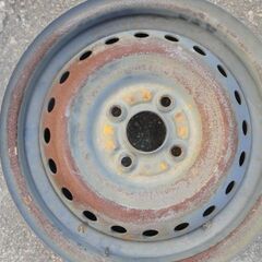 中古スチールホイール　ホンダ NBOX　14×4.5J　100　4H　+45　1台分4本セットの画像