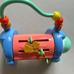 相談中ベビーおもちゃの画像