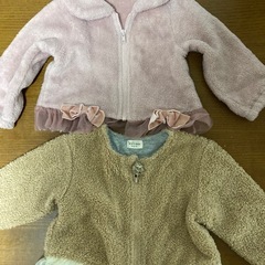 80cm 女の子　秋冬服の画像