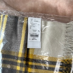 未使用品グローバルワークGLOBAL WORK5品セット132229冬の嫌なパチパチを軽減 静電軽減着られるストールマフラースカーフショールポンチョ膝掛けひざ掛けイエロー黄色系チェック製品タグレディースlady's LADYS女性用婦人ウィメンズwomen’sの画像