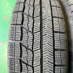 165/55R15 ナンカン冬タイヤ 2021年製造 9分山 4本の画像